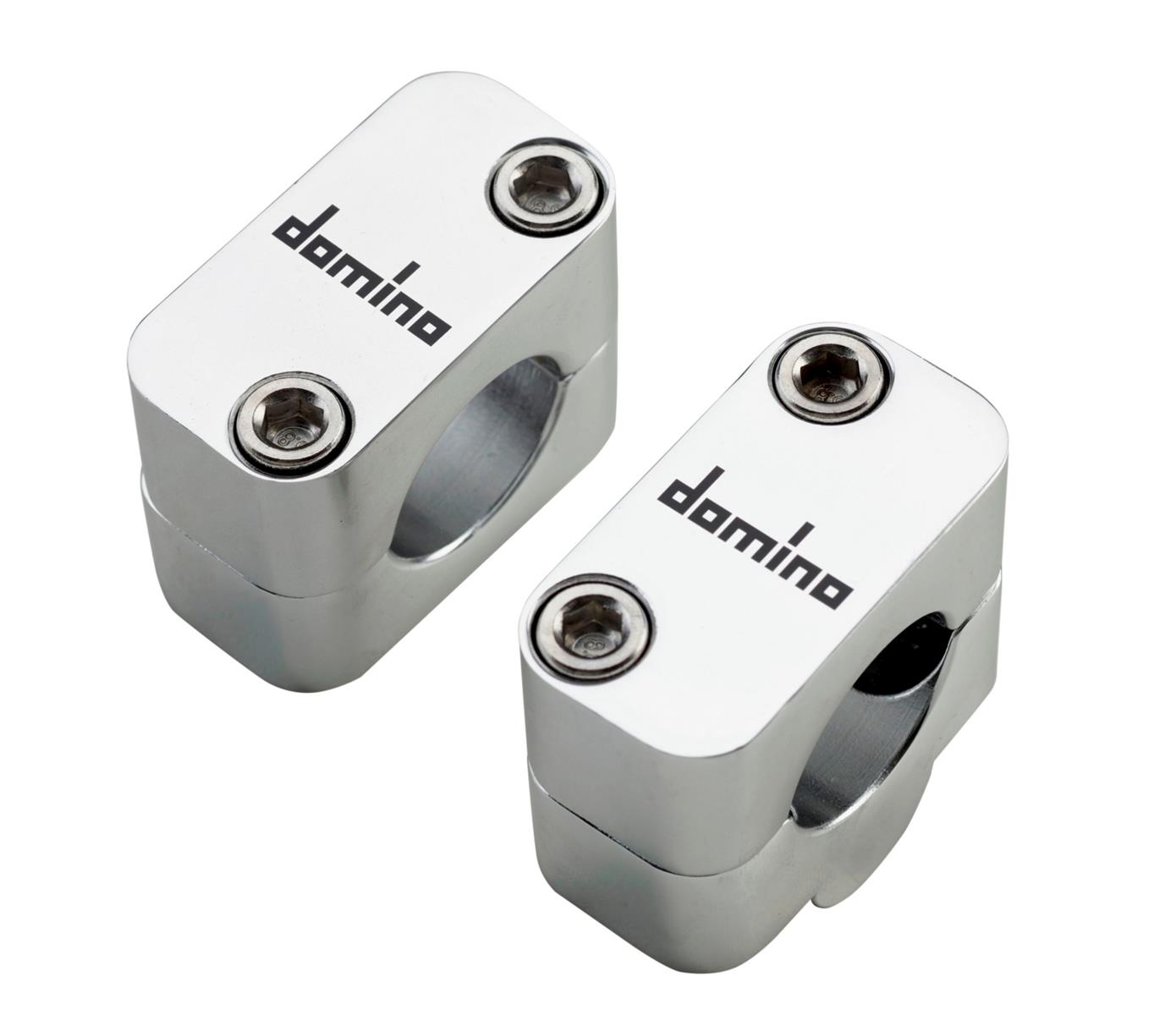 Levně DoMINO montáž/redukce/zvýšení řídítka s 22mm na 28mm, výška 20mm barva stříbrná (DoMINO montáž/redukce/zvýšení řídítka s 22mm na 28mm, výška 20mm)