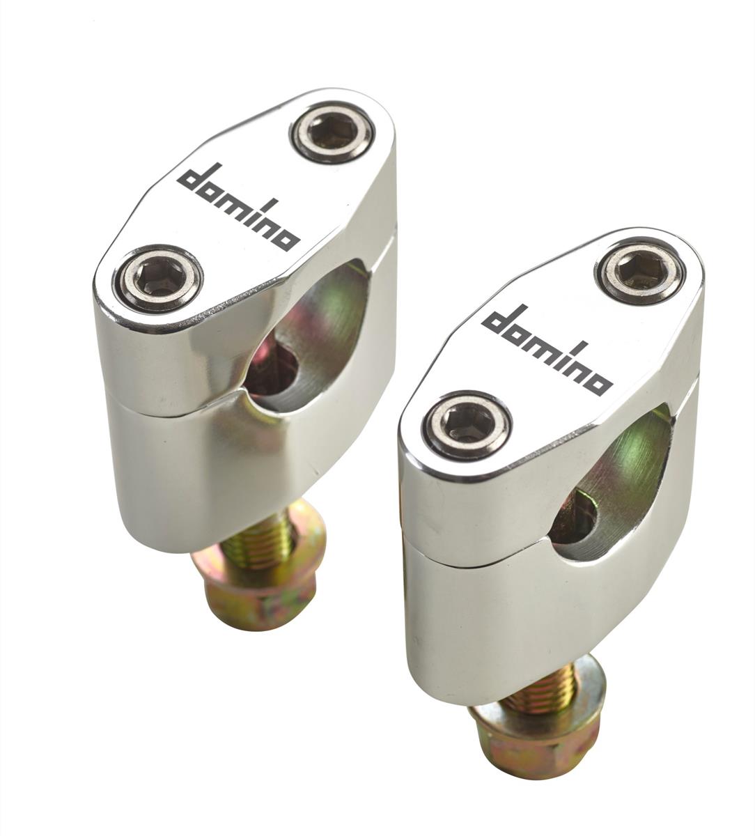 Levně DoMINO zvýšení řídítka se šrouby na řidítka 28mm, výška 20mm barva stříbrná (DoMINO zvýšení řídítka se šrouby na řidítka 28mm, výška 20mm barva)