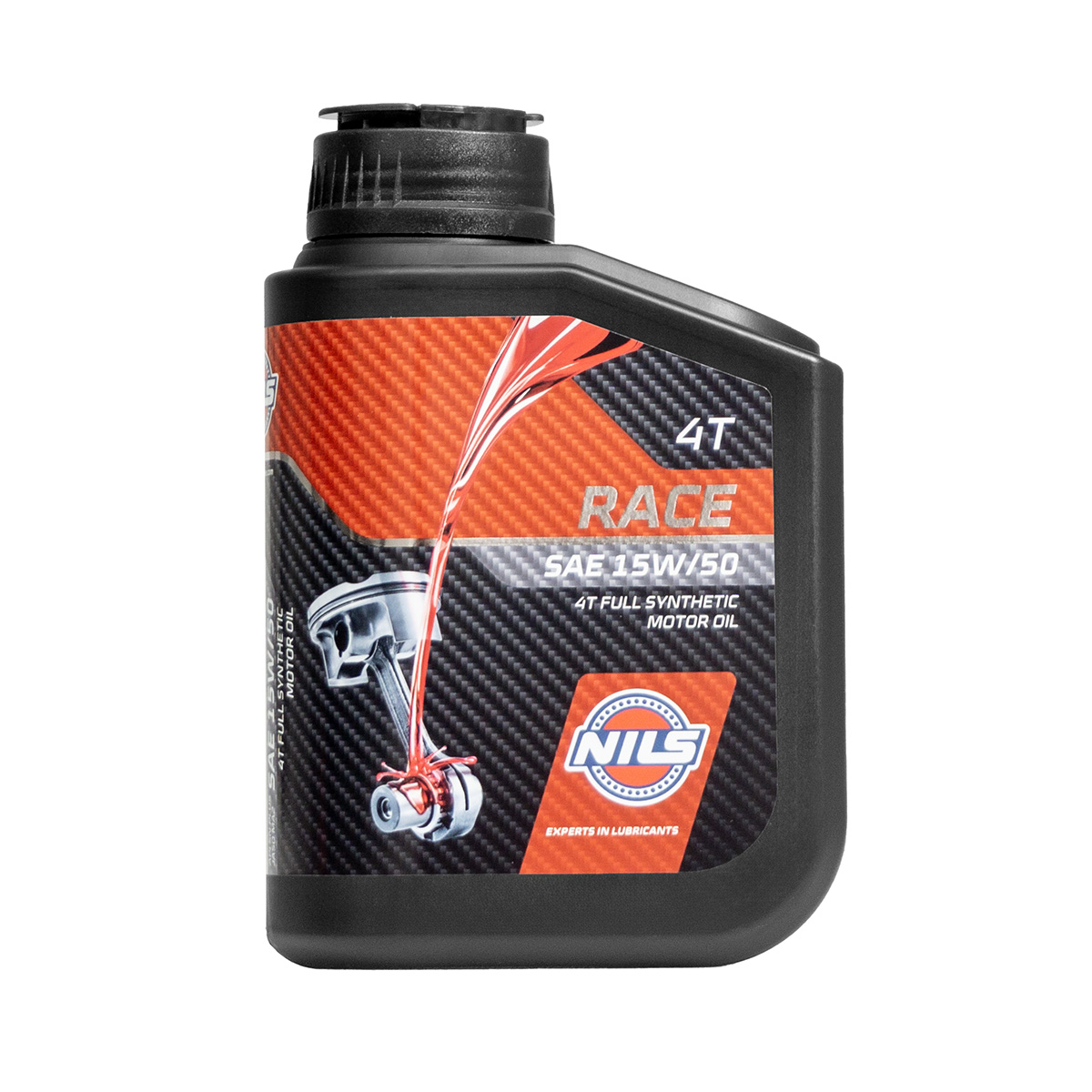 NILS motorový olej 4T RACE SAE 15W50 100% syntetic 1L (AKC) (NILS motorový olej 4T RACE SAE 15W50 100% syntetic 1L (AKC))