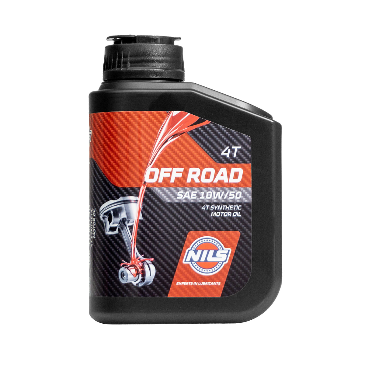 NILS motorový olej 4T OFF ROAD SAE 10W50 100% syntetic 1L (AKC) (NILS motorový olej 4T OFF ROAD SAE 10W50 100% syntetic 1L (AKC))