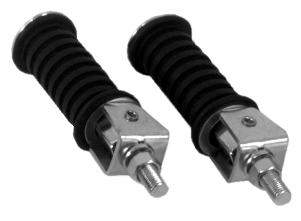 EMGO komplet stupaček pasažéra univerzální 2 kusy ( šroub 10mm s krytkou ) ( SUZUKI )