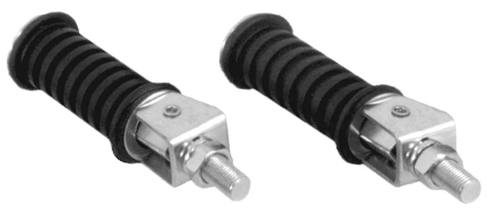 EMGO komplet stupaček pasažéra univerzální 2 kusy ( šroub 12mm s krytkou ) ( YAMAHA )