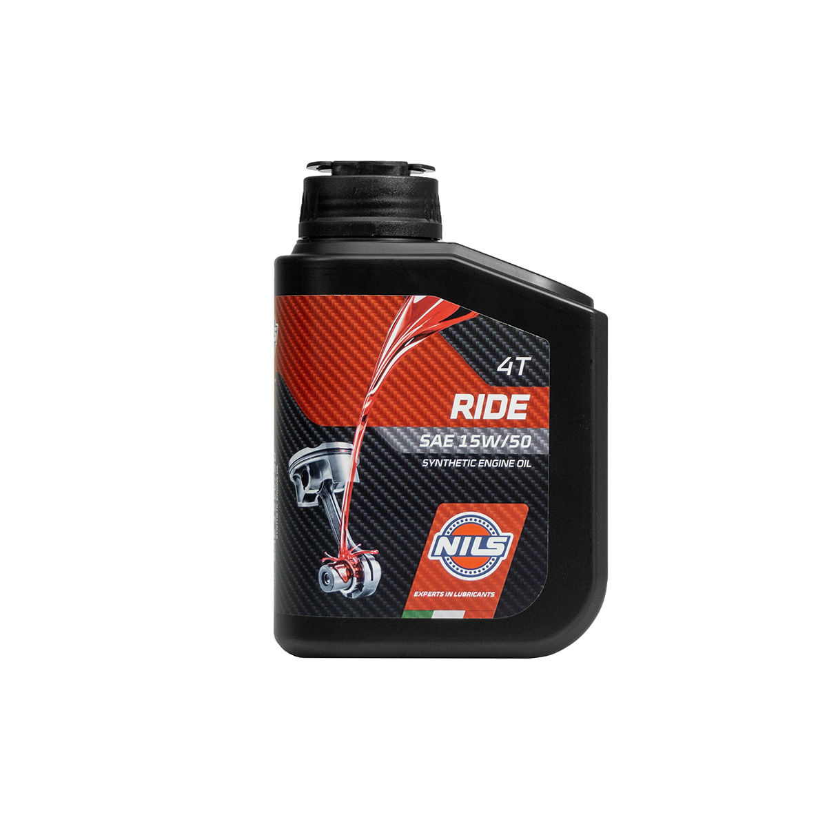 NILS motorový olej 4T RIDE 15W50 polosyntetický 1L (AKC) (NILS motorový olej 4T RIDE 15W50 polosyntetický 1L (AKC))