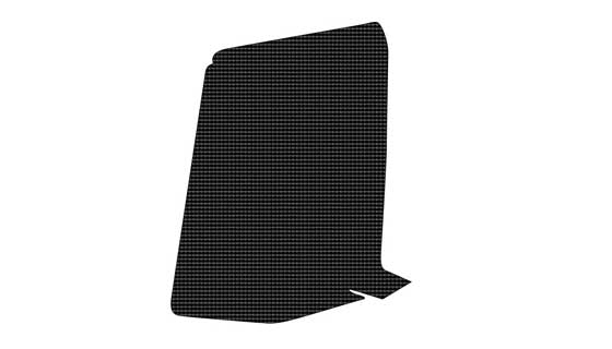 BLACKBIRD sada samolepek (dýhy) na filtr KTM EXC 08-11, SX 07-10 (karbonové LOOK FOBER) (BLACKBIRD sada samolepek (dýhy) na filtr KTM EXC 08-11, SX)