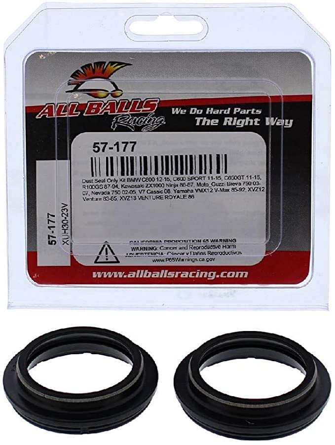 ALL BALLS stírací kroužky vidlice BMW C600 11-15, C650GT 11-15, R100GS 87-94, MOTO GUZZI BREVA 750 03-07, NEVADA 750 02-05, YA