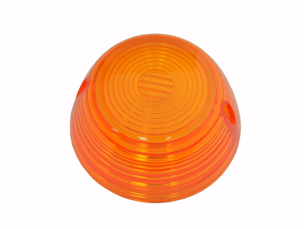 EMGO sklo blinkru HONDA CB 750 K FOUR 69-74, CB 125 S 73-79, XL 125 / 175 K 74-78, CB 200 74-76, XL 250 K 72-76, CB 350 FOUR 72-74, CB / cm 400 78-81, CB / CL 450 K 68-74, CB 500 K FOUR 71-73 (33402-268-671) (vzor OR