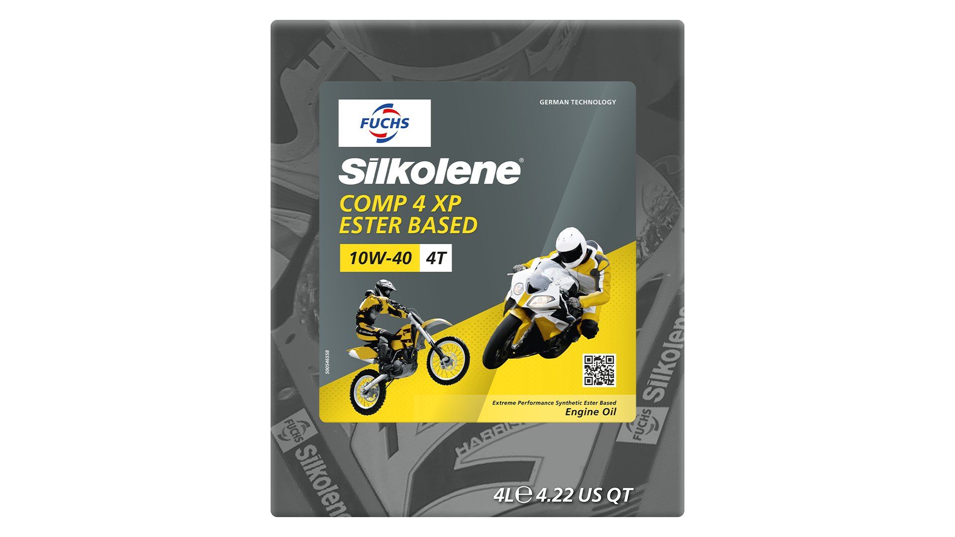 SILKOLENE FUCHS engine oil semi-synthetic COMP 4 XP 10W40 4L