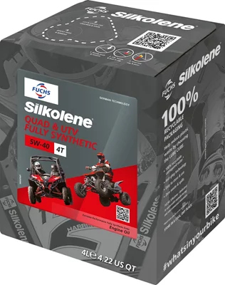 SILKOLENE FUCHS motorový olej QUAD UTV 4T 5W-40 4L (CUB)