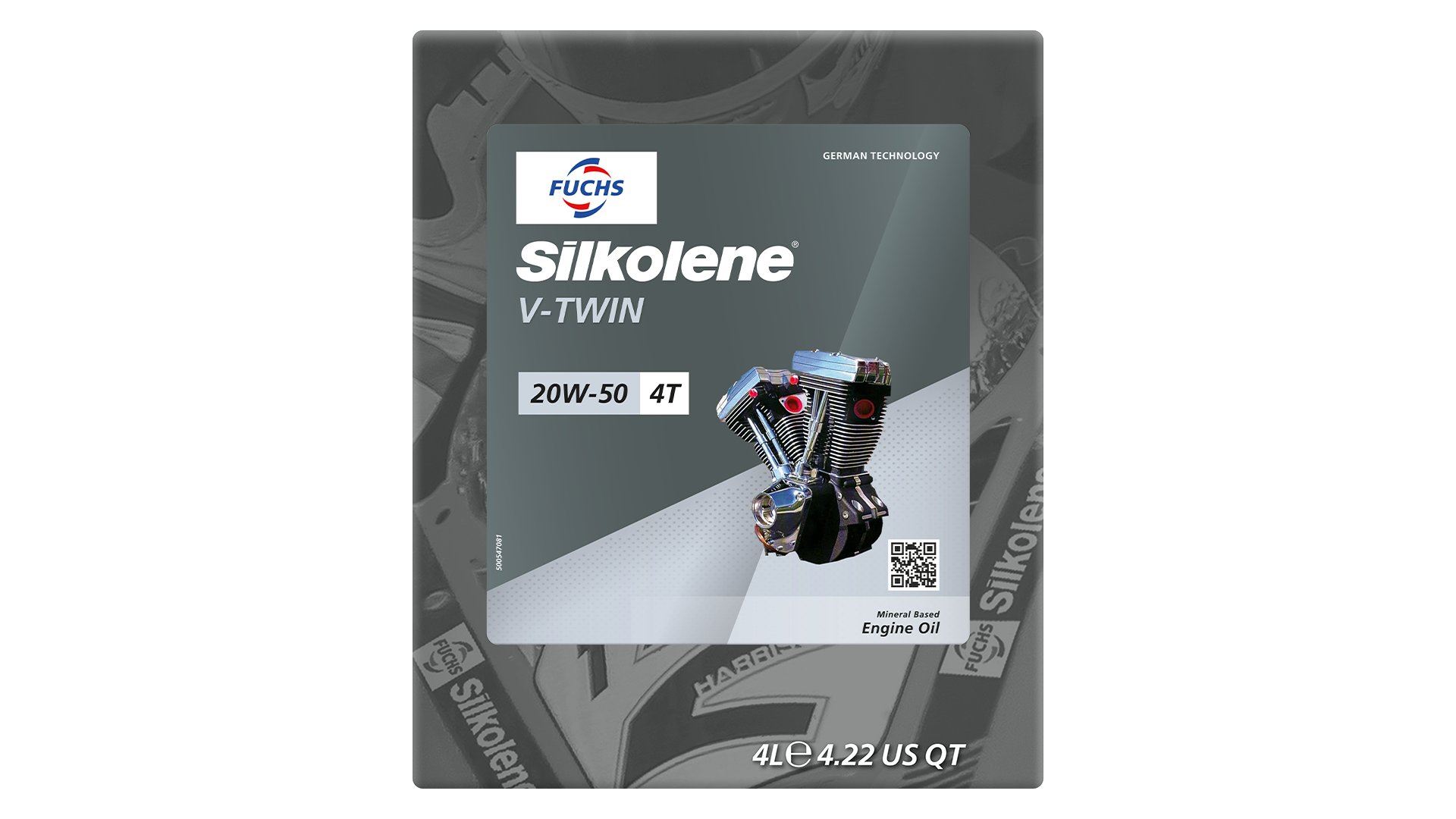 SILKOLENE FUCHS engine oil mineral V-TWIN 20W50 4L (CUB)