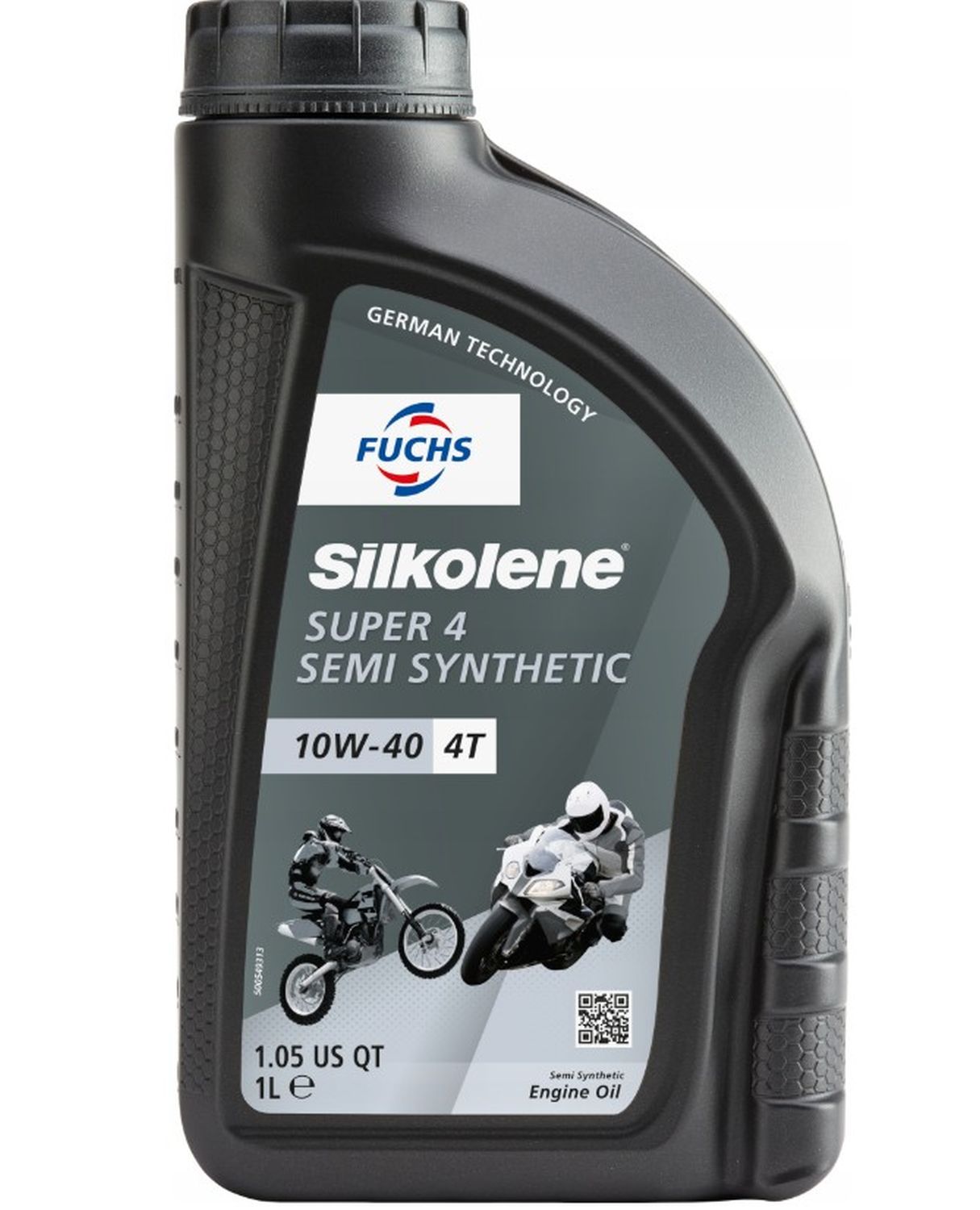 SILKOLENE FUCHS motorový olej polosyntetický SUPER 4 10W40 4T 1L