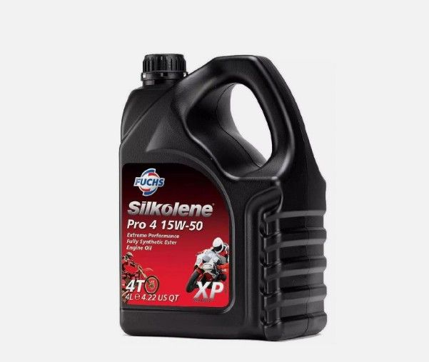 SILKOLENE FUCHS MOTOROVÝ OLEJ 100% SYNTETICKÝ ESTER PRO 4 XP 15W50 4L