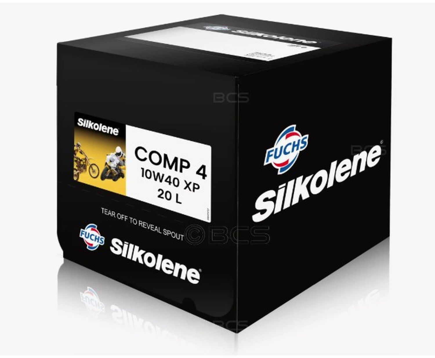 SILKOLENE FUCHS semi-synthetic engine oil COMP 4 XP 10W40 carton 20L (CUB) (NT)