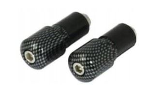 Levně V PARTS (VICMA) koncovky řidítek 17,5 mm barva karbonové, (použití univerzální) (617CF) (V PARTS (VICMA) koncovky řidítek 17,5 mm barva karbonové,)