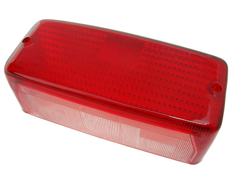EMGO sklo zadního světla YAMAHA RD 250 / 400 C 79, XS 250 / 400 80-81, XS 650 78-84, XS 750 / 850 / 1100 80-81 (1A8-84721-60) (vzor originál)