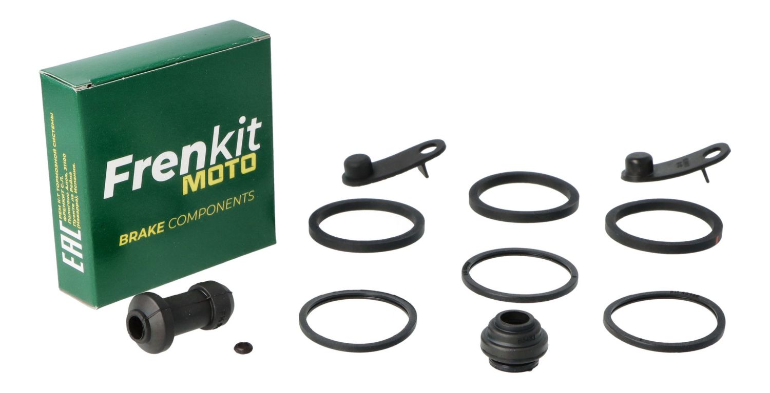 FRENKIT MOTO opravná sada brzdového třmenu NISSIN (těsnění pístu FI 23 / 25 / 27MM) přední HONDA CBR 1100 XX '97-'00, NSS 250 '01-'04, FORESIGHT 250 '97-'05, NSS 250 FORZA X '06-, VFR 800 '98-'01, VTX 1800 '01-'06