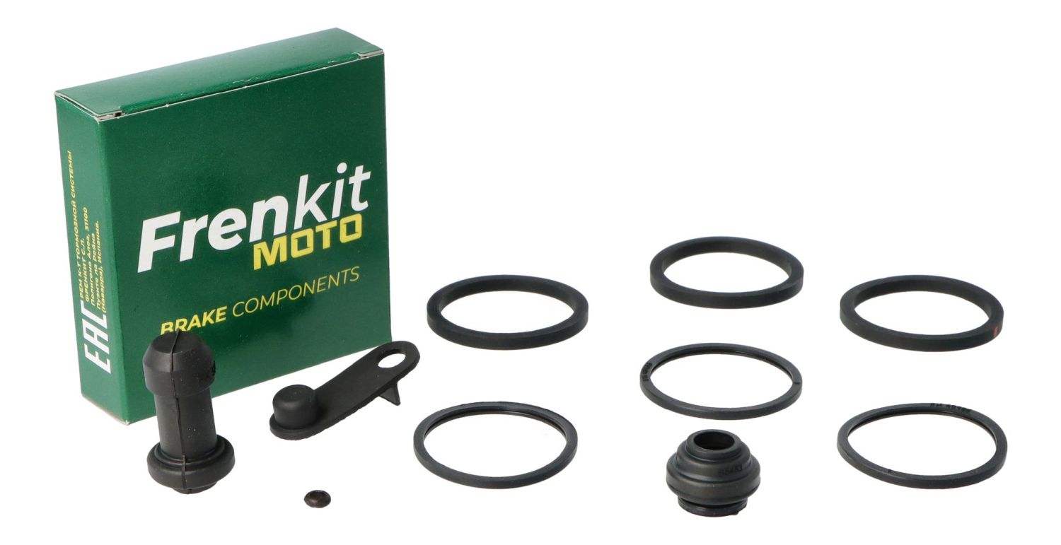 FRENKIT MOTO opravná sada brzdového třmenu NISSIN (těsnění pístu FI 23 / 25MM) přední HONDA CBR 1100 XX 97-'08, FES 125 PANTHEON '98-'03, GL 1800 GOLD WING '00-'18, PCX 125 / 150 '10-, ST 110 PAN EUROPEAN '90-'01