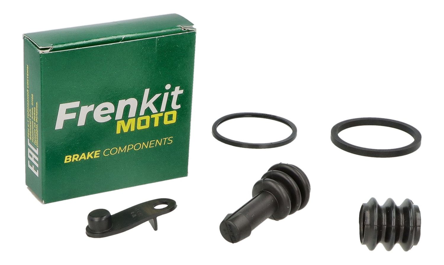 FRENKIT MOTO sada pro opravu brzdového třmenu TOKICO (těsnění pístu FI 38MM) zadní KAWASAKI ER 6 F / N '05-'11, GPZ 1100 '95-'98, NINJA 650 / R '11-'20, ZX-10R '03-'10, ZX-6R '02-'06, ZX-6R 636 '13-'17, ZX-9R '93-'01, Z 750 '03-'06