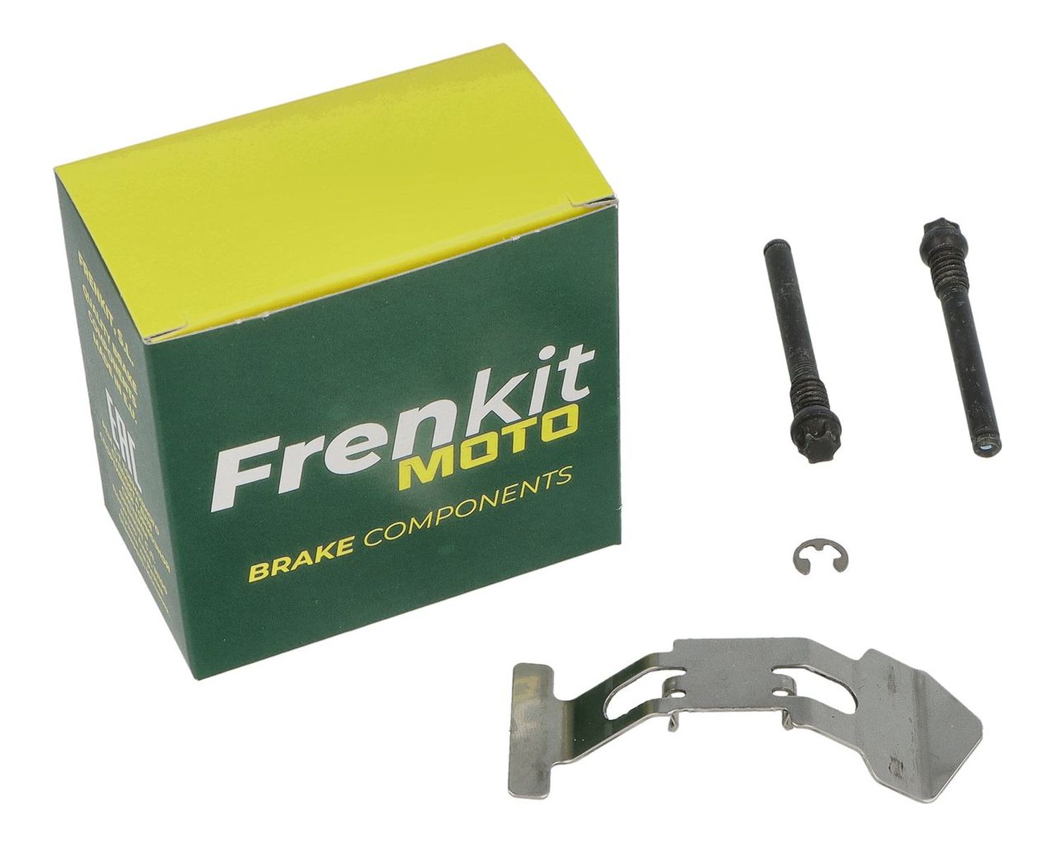 FRENKIT MOTO sada zajišťovacích plíšků, čepů a pojistek brzdového třmenu HAYES přední BMW R 1250 GS / ADVENTURE '19-'24, R 1250 RT '19-'24, S 1000 R '17-'24, S 1000 RR '18-'24, S 1000 XR '17-'24