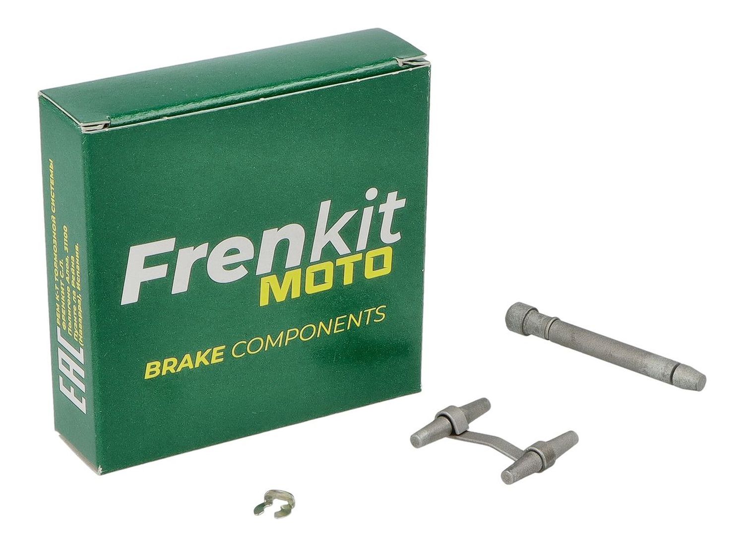 FRENKIT MOTO sada plíšků, čepů a pojistek brzdového třmenu BREMBO zadní DUCATI 600 SS C / N '94-'00, 750 SS C '90-'98, 851 STRADA '91-'92, 900 SS C '90-'97, 907 I.E. PASO '90-'92, MONSTER 600 / 750 / 900 '93-'01