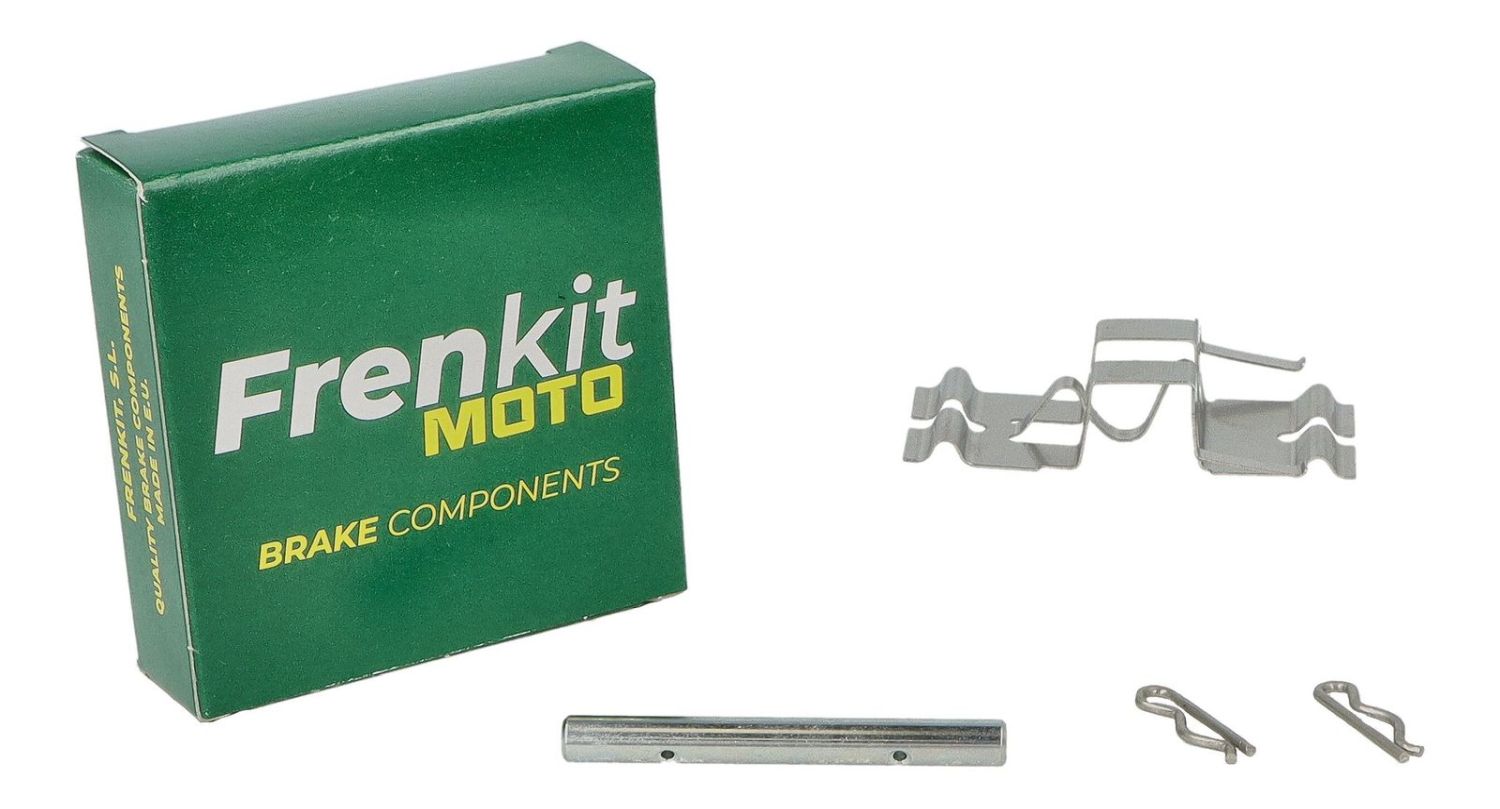 FRENKIT MOTO sada zajišťovacích plíšků, čepů a pojistek brzdového třmenu NISSIN přední YAMAHA BT 1100 BULDOG '02-'07, FZ1 FAZER '06-'13, FZ6 / S2 FAZER '04-'10, TDM 900 '02-'10, T-MAX 500 / 530 '07-'19
