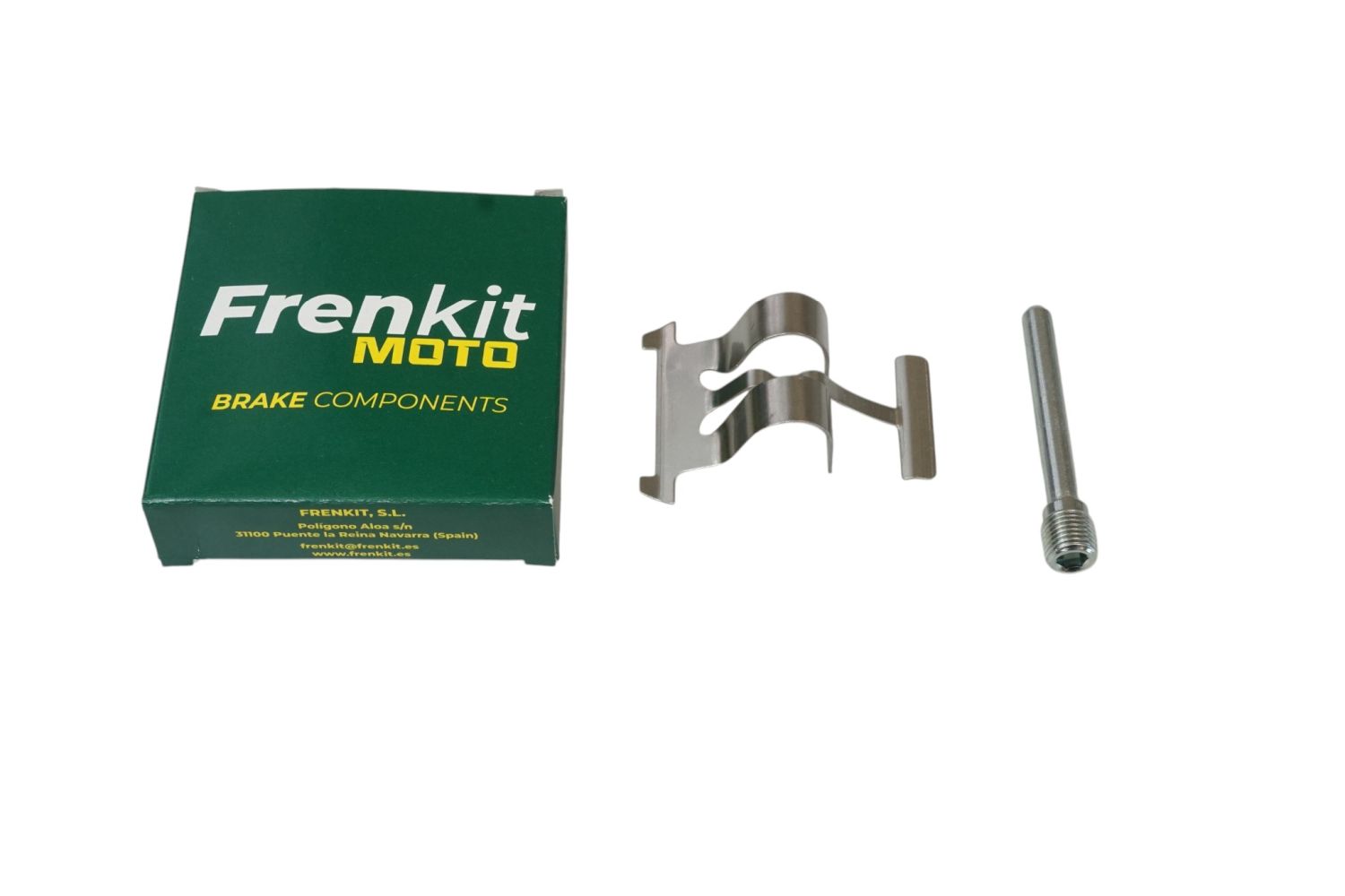FRENKIT MOTO sada zajišťovacích plíšků, čepů a pojistek brzdového třmenu NISSIN zadní KAWASAKI ZZ-R 1200 '02-'05, GTR 1400 '07-'16, ZX-14R NINJA '13-'20, ZZ-R 1400 '02-'22