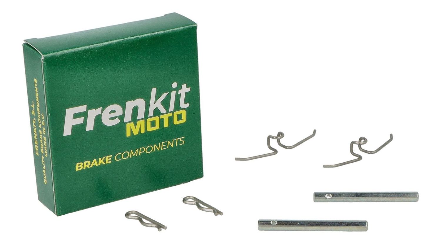 FRENKIT MOTO sada zajišťovacích plíšků, čepů a pojistek brzdového třmenu TOKICO zadní KAWASAKI ZX-11 NINJA '97-'01, ZX-12R '00-'06, ZX-7R '96-'03, ZRX 1100 / 1200 '96-'07, ZXR 750 '89-'95, ZZ-R 1100 / 1200 '93-'05, ZXR 400 '89-'97