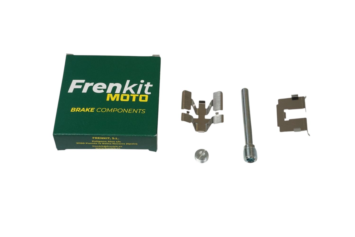 FRENKIT MOTO sada zajišťovacích plíšků, čepů a pojistek brzdového třmenu NISSIN zadní HONDA NT 400 / 600 BROS '88-'91, CB 400 SUPER FOUR '92-'97, NTV 650 '88-'98, XL 600 V TRANSALP '87-'93