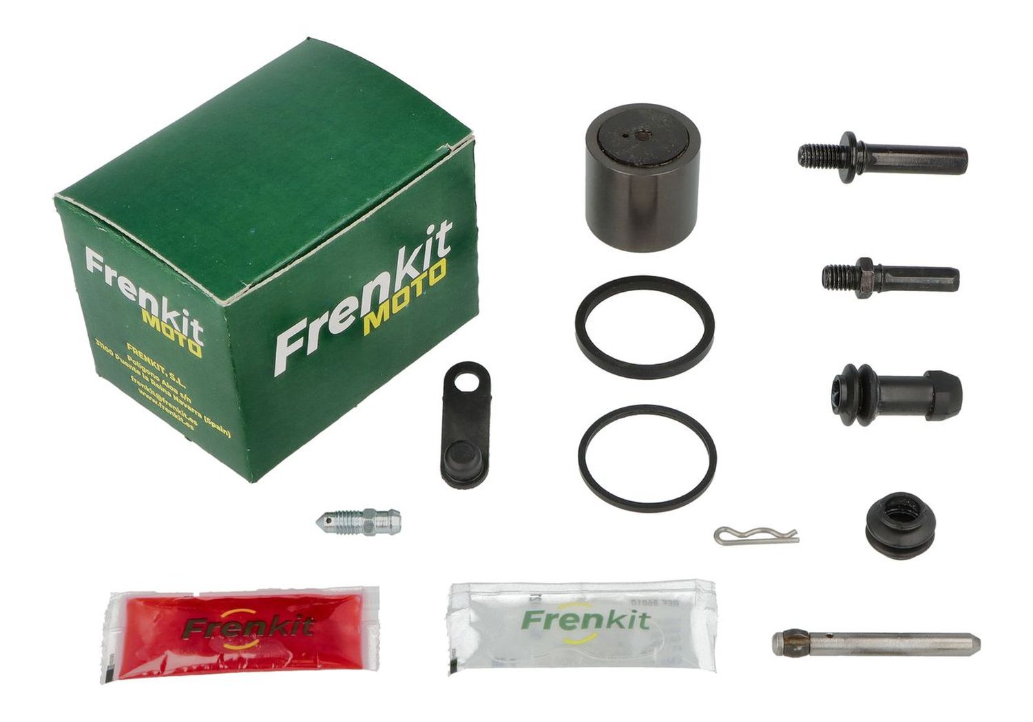 FRENKIT MOTO brake caliper repair kit (complete / superkit) BREMBO (piston diameter 34 mm) rear BMW F 650 GS TWIN '07-'12, F 700 '11-'15, F 750 GS '18-'24, F 800 GS / ADVENTURE '07-'17, G 650 GS / SERTAO '08-'16