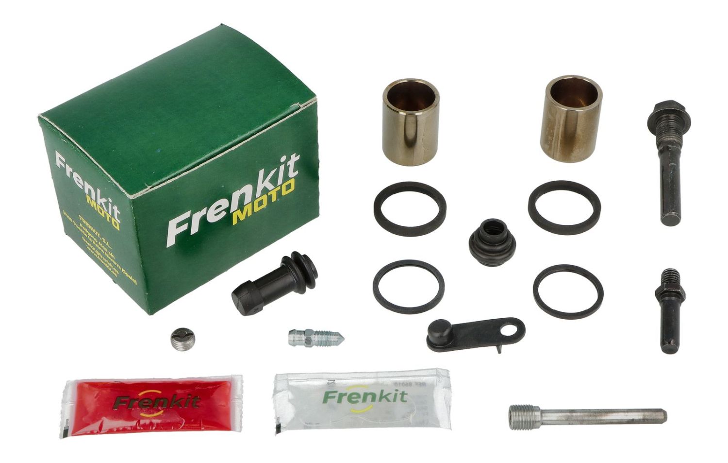 FRENKIT MOTO opravná sada brzdového třmenu (kompletní / superkit) NISSIN (píst průměr 27 mm) zadní BMW C 650 GT / SPORT '11-'15, HONDA FJS 400 SILVER WING '06-'08, FSC 600 SILVER WING '03-'13, VFR 750 F '88-'99