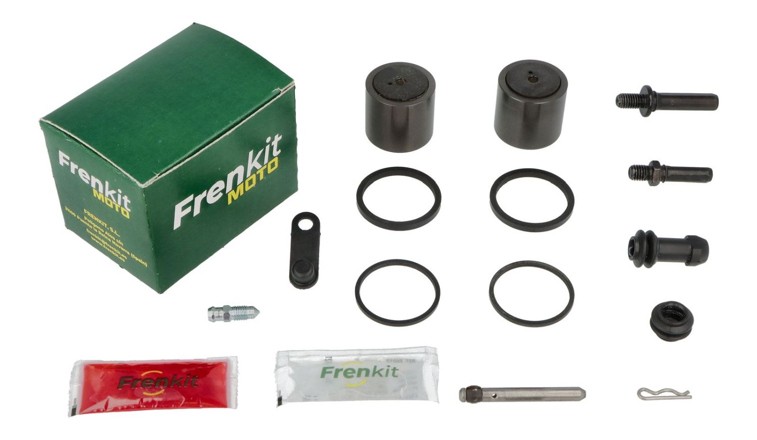 FRENKIT MOTO sada pro opravu brzdového třmenu (kompletní / superkit) BREMBO (píst fi 30 / 32mm) zadní BMW K 1600 B / BAGGER / GRAND AMERICA '17-'22, K 1600 GT / GTL '10-'22