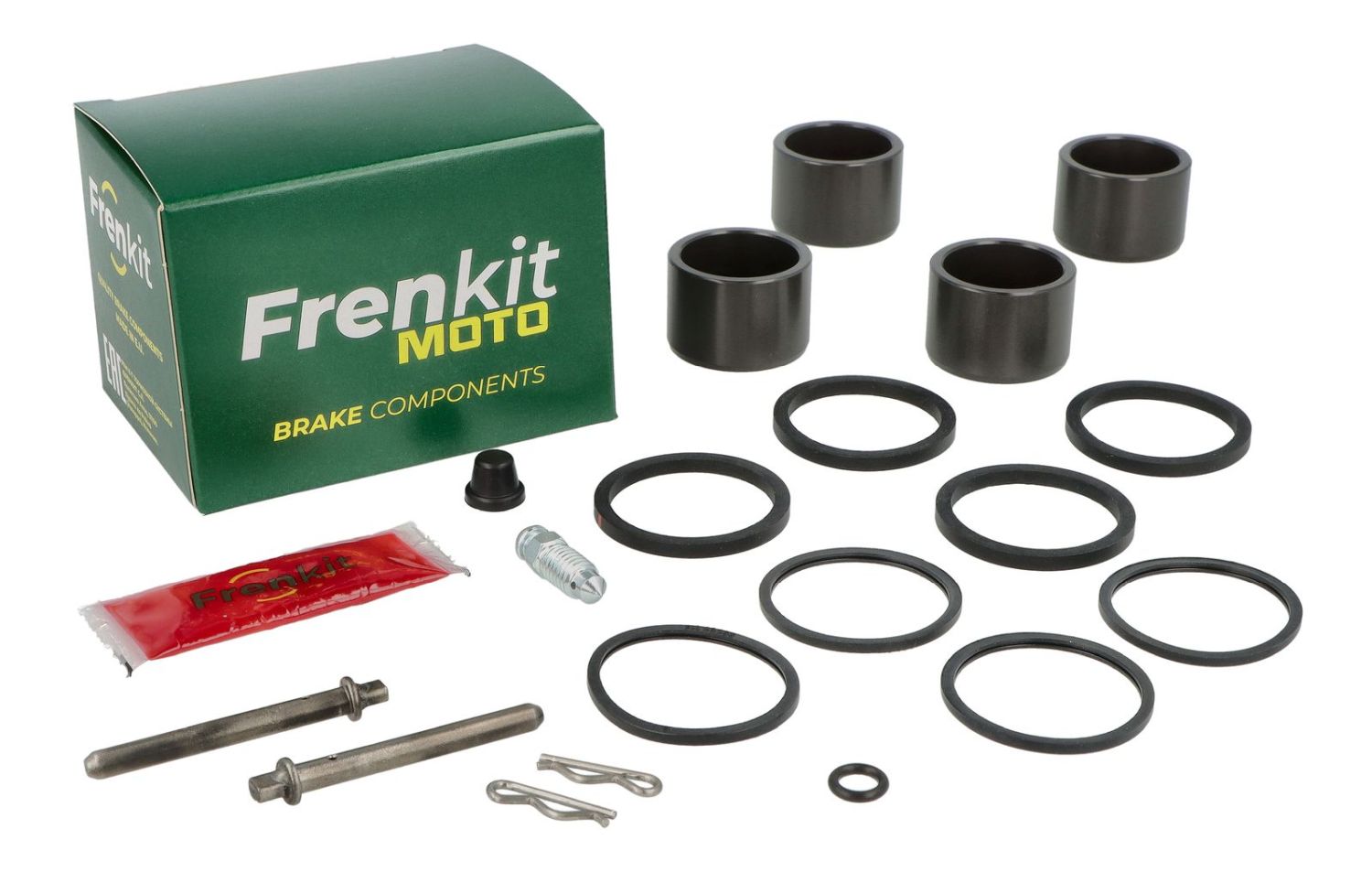FRENKIT MOTO sada pro opravu brzdového třmenu (kompletní / superkit) BREMBO (píst fi 30 / 34mm) přední DUCATI 748 / R '95-'02, 800 SS '03-'04, MONSTER 1000 S2R '05-'08, MONSTER 620 '01-'06, MONSTER 750 '96-'01