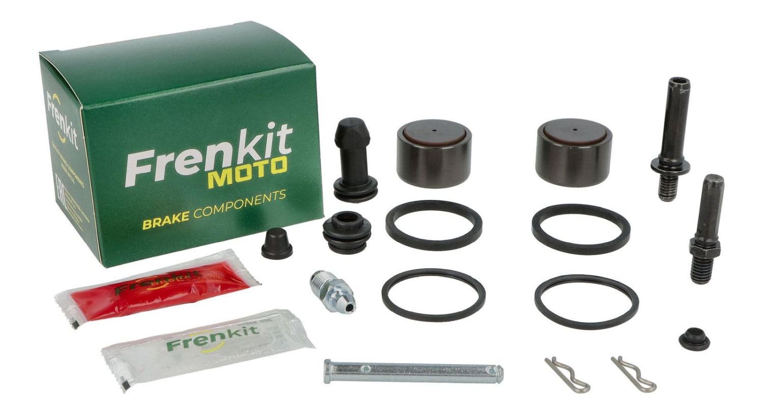 FRENKIT MOTO sada pro opravu brzdového třmenu (kompletní / superkit) BREMBO (píst fi 28mm) zadní DUCATI MULTISTRADA 1200 '13-'18, MULTISTRADA 1260 '19-'24, MULTISTRADA V4 '21-'24, MULTISTRADA 950 '17-'23