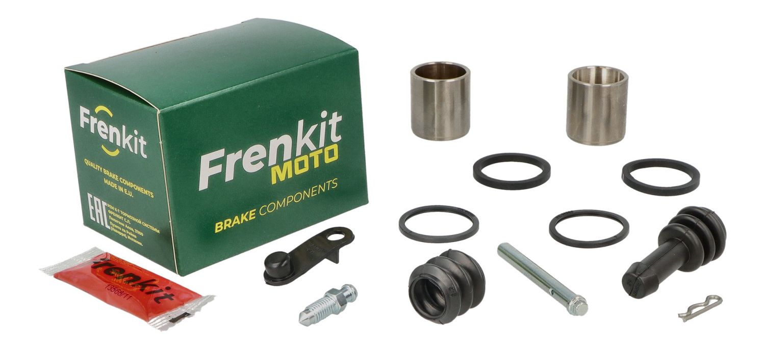 FRENKIT MOTO sada pro opravu brzdového třmenu (kompletní / superkit) TOKICO (píst fi 27mm) přední KAWASAKI ER 6 F / N '05-'11, Z 650 NINJA '13-'19, VERSYS 650 '07-'13, VN 900 '06-'13