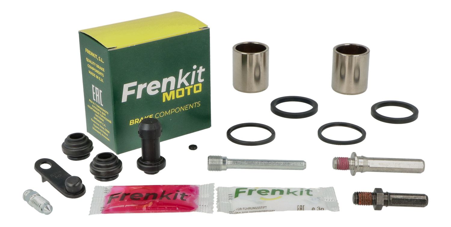 FRENKIT MOTO sada pro opravu brzdového třmenu (kompletní / superkit) NISSIN (píst fi 27mm) přední KAWASAKI Z 800 '13-'18, Z 750 '07-'12, TRIUMPH TIGER 955 '01-'06, BONNEVILLE T 100 '02-'06, LEGEND 900 TT '98-'01