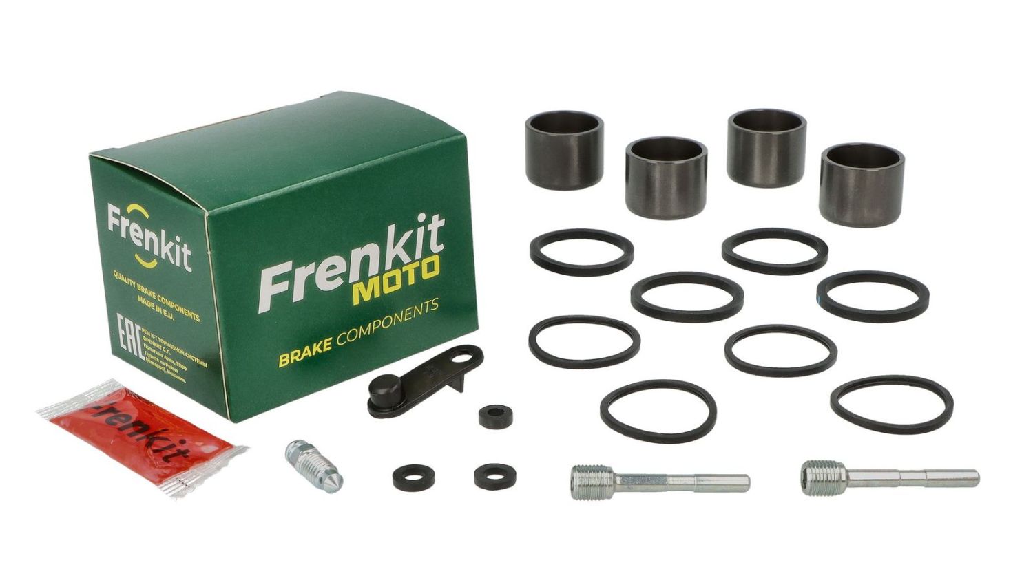 FRENKIT MOTO sada pro opravu brzdového třmenu (kompletní / SUPERKIT) NISSIN (píst FI 30MM) přední KAWASAKI GTR 1400 '07-'16, ZX-14R NINJA '13-'17, ZX-6R 600 NINJA '07-'12, ZX-6R 636 NINJA '05-'17