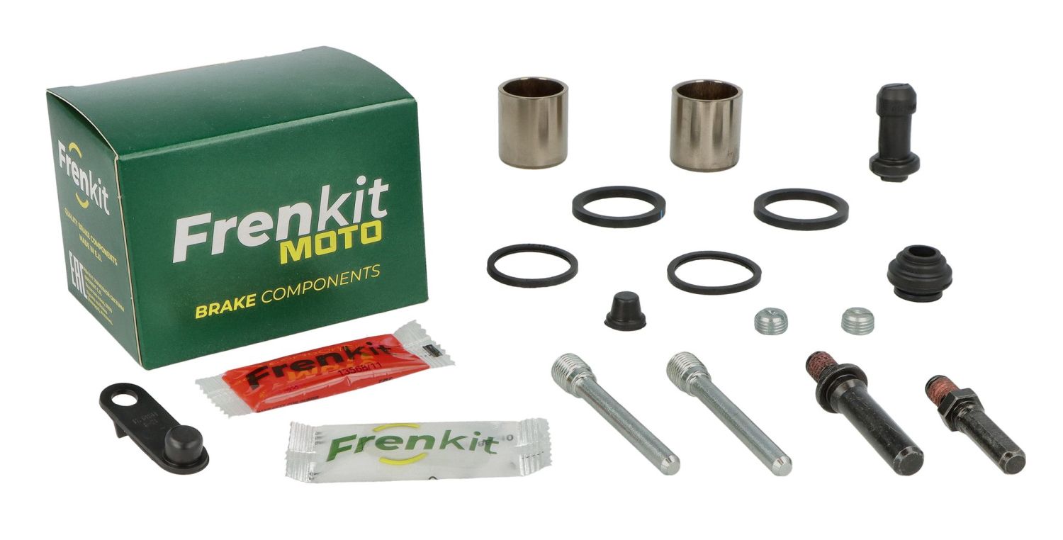FRENKIT MOTO sada pro opravu brzdového třmenu (kompletní / SUPERKIT) NISSIN (píst FI 25MM) přední HONDA CMX 250 C REBEL '95-'96, NS 50 F '87-'89, NS1 50 '91-'98, FS 125 SONIC '01-'08, XRM 110 '02-'06