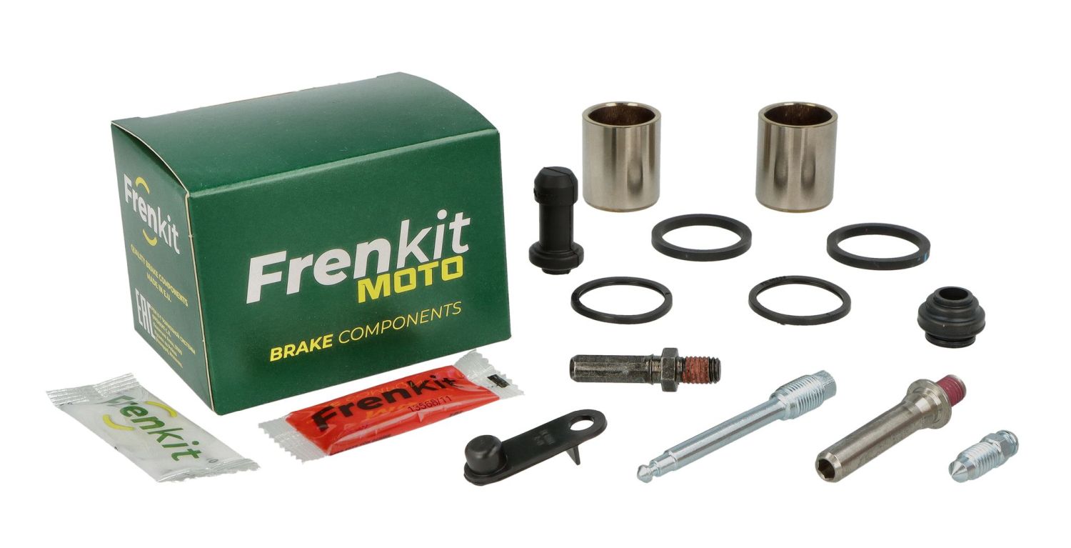 FRENKIT MOTO sada pro opravu brzdového třmenu (kompletní / SUPERKIT) NISSIN (píst FI 27MM) přední HONDA CB 300 F '19-'24, CB 500 F / X '13-'22, CBR 500 R '13-'22, NC 700 / 750 X '11-'16