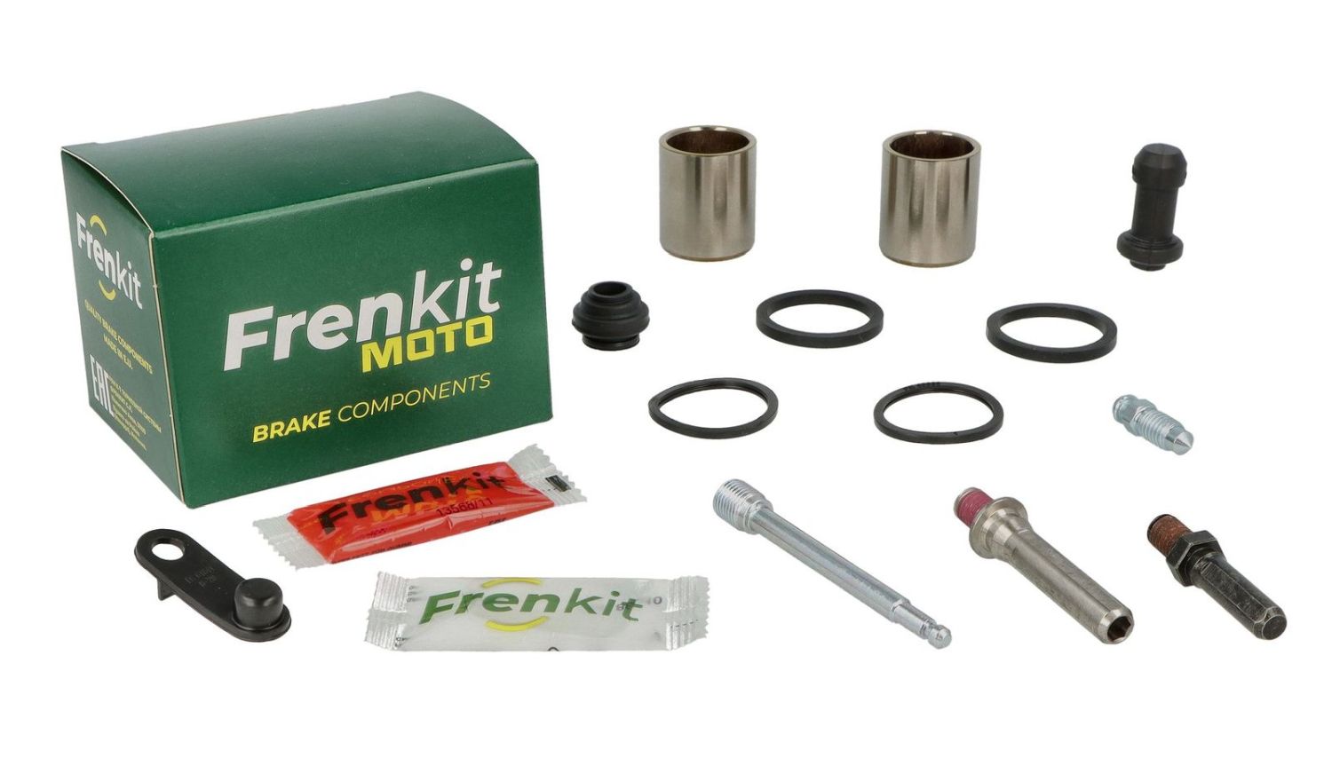 FRENKIT MOTO sada pro opravu brzdového třmenu (kompletní / SUPERKIT) NISSIN (píst FI 27MM) přední HONDA CBF 500 F / '13-'22, CMX 500 REBEL '17-'23, NX 700 / 750 '11-'16