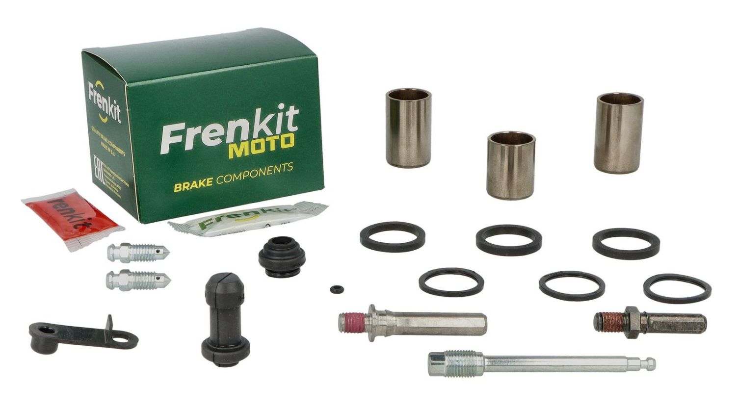 FRENKIT MOTO sada pro opravu brzdového třmenu (kompletní / SUPERKIT) NISSIN (píst FI 23 / 23MM) přední HONDA CB 600 F HORNET '04-'13, NSA 700 '09, ST 1300 PAN EUROPEAN '01, XL 700 V TRANSALP '07-'14