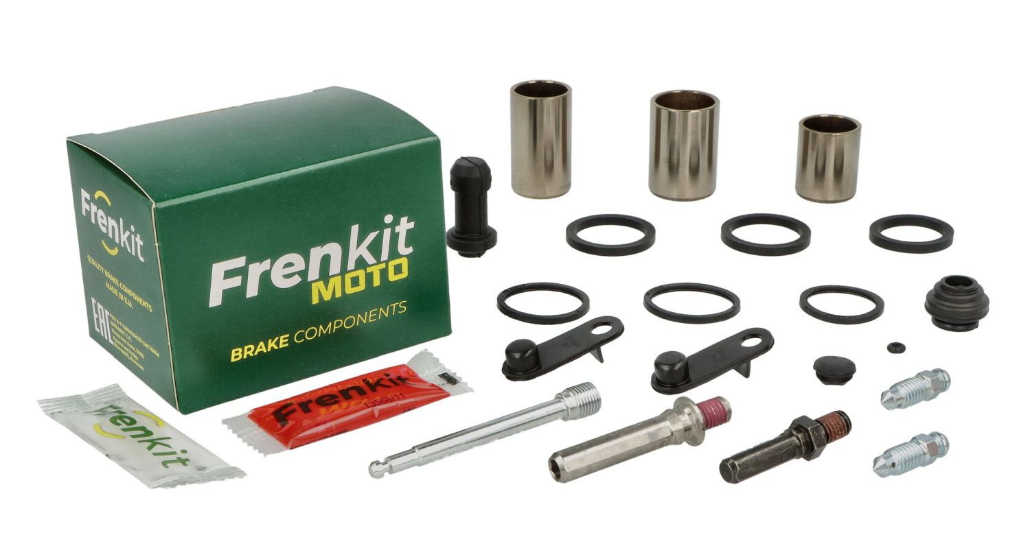 FRENKIT MOTO sada pro opravu brzdového třmenu (kompletní / SUPERKIT) NISSIN (píst FI 23 / 25MM) přední HONDA VFR 800 '02-'13, VTX 1800 '01-'06