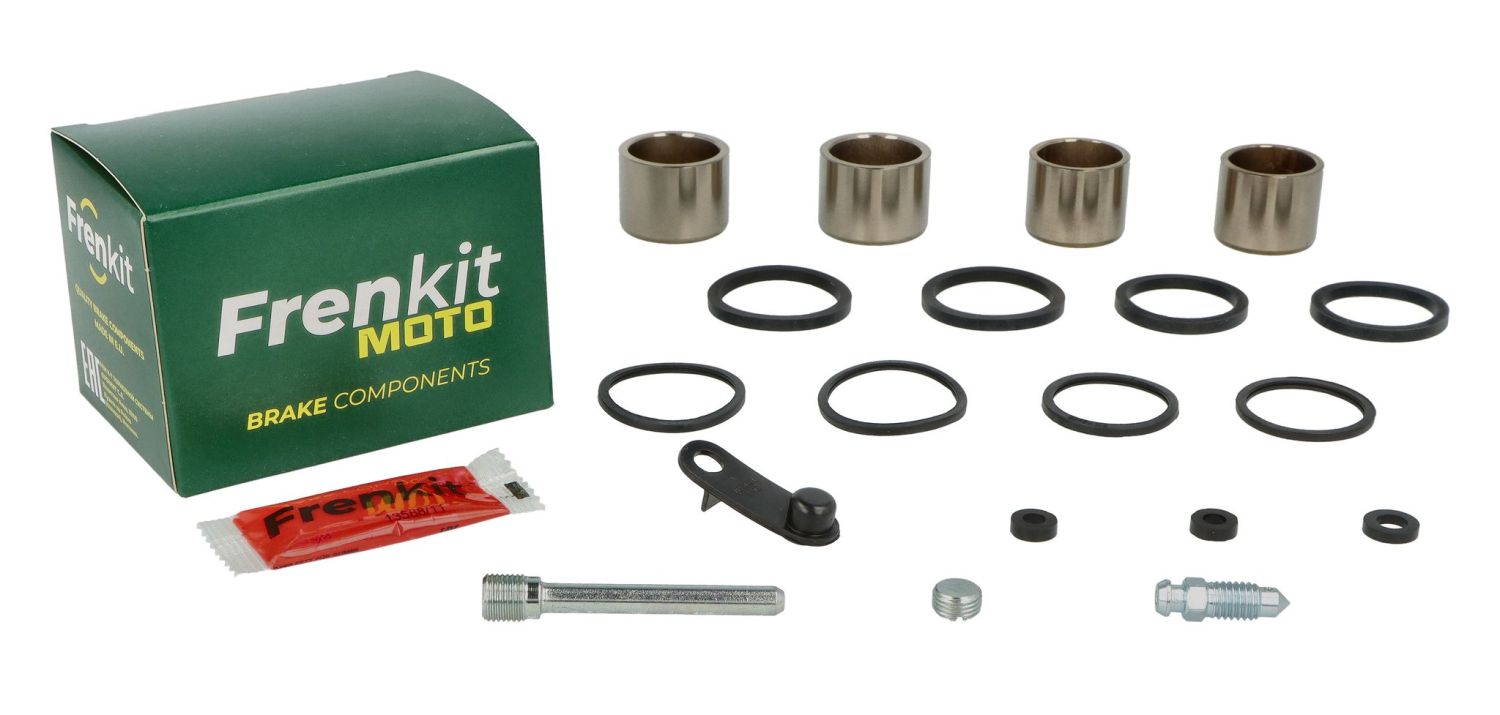 FRENKIT MOTO sada pro opravu brzdového třmenu (kompletní / SUPERKIT) NISSIN (píst FI 27 / 30MM) přední HONDA CB 1000 '92-'95, VTR 1000 FIRE STORM '98-'06, VTR 1000 SP1 / SP2 '00-'05, RVF 750 R '94-'97, CB 250 F HORNET '96-'00