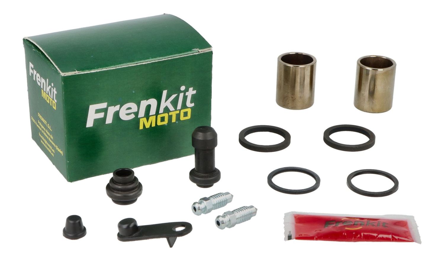 FRENKIT MOTO brake caliper repair kit (seals + pistons) NISSIN (piston FI 25MM) front BMW C 650 SPORT '15-'22, HONDA CB 600 F HORNET '98-'10, CB 750 SEVEN FIFTY '92-'03, GL 1500 GOLD WING '88-'01