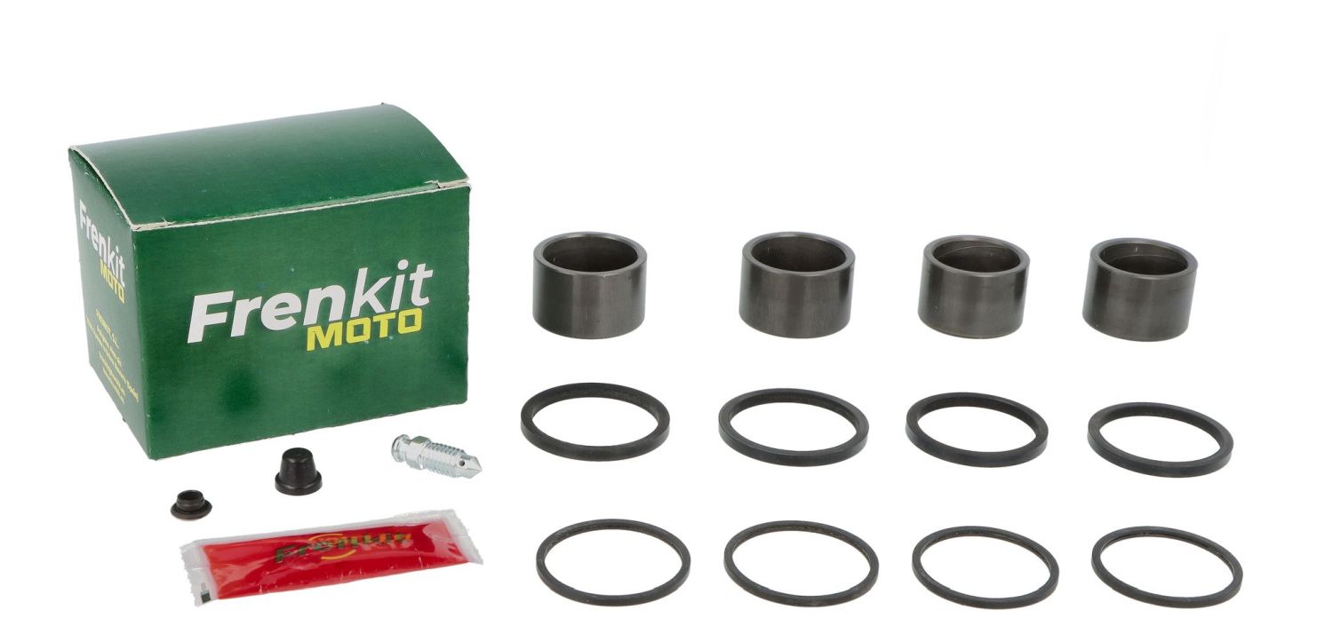 FRENKIT MOTO opravná sada brzdového třmenu (těsnění + písty) BYBRE (píst FI 28MM) přední BMW C 400 GT '19-'25, C 400 X '18-'22, G 310 GS / R '16-'22, G 310 RR '22