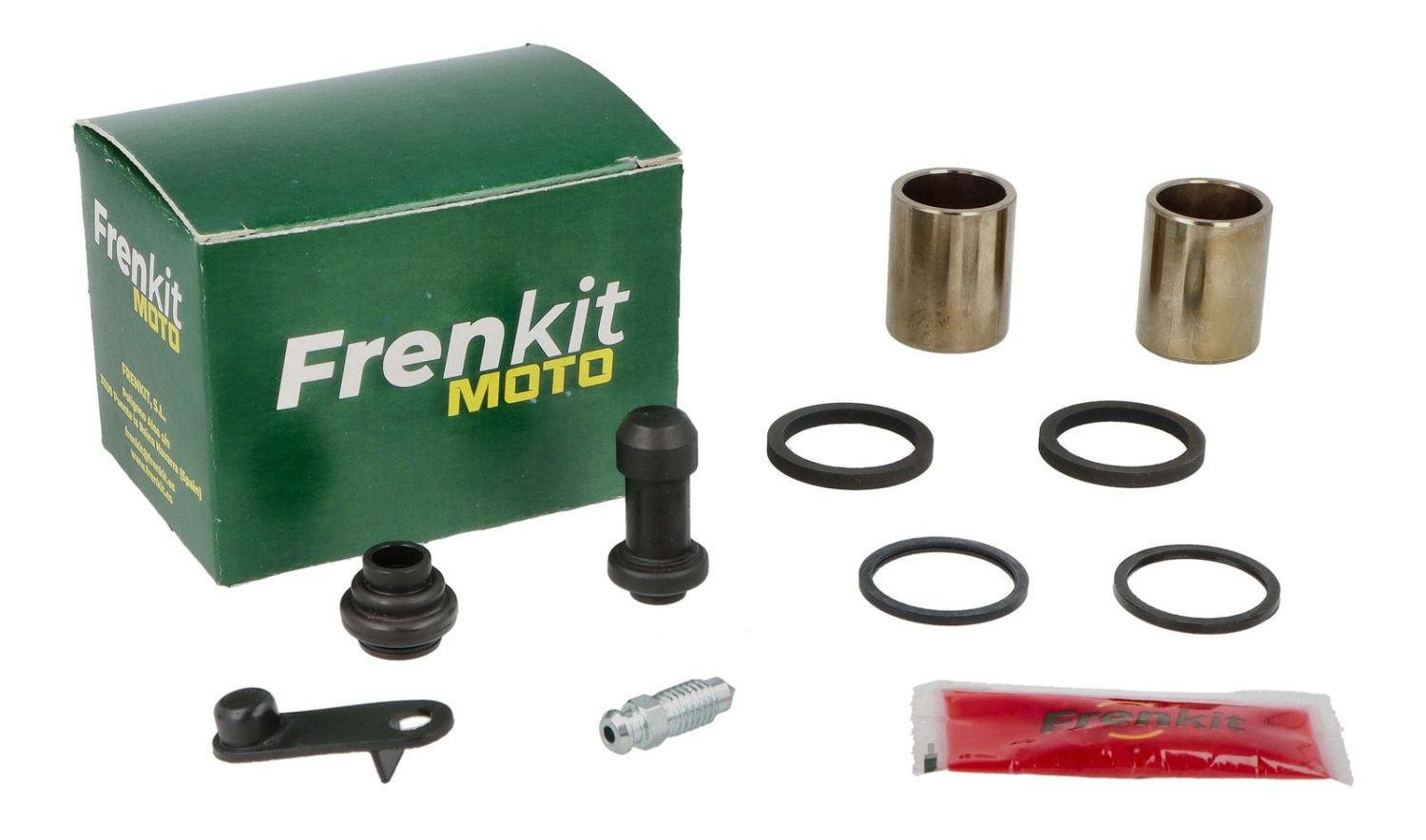 FRENKIT MOTO opravná sada brzdového třmenu (těsnění + písty) NISSIN (píst FI 27MM) zadní BMW C 650 GT / SPORT '11-'16, HONDA CB 500 F / X '13-'22, CBR 1000 F '89-'00, CBR 500 R '13-'22