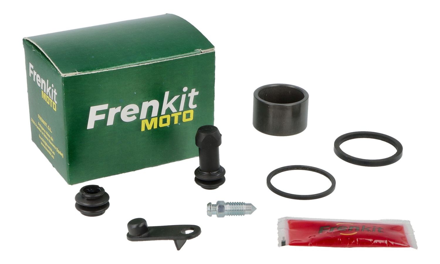 FRENKIT MOTO opravná sada brzdového třmenu (těsnění + písty) BREMBO (píst FI 34MM) zadní BMW F 650 '93-'03, F 650 GS / DAKAR '99-'07, F 650 ST '96-'00