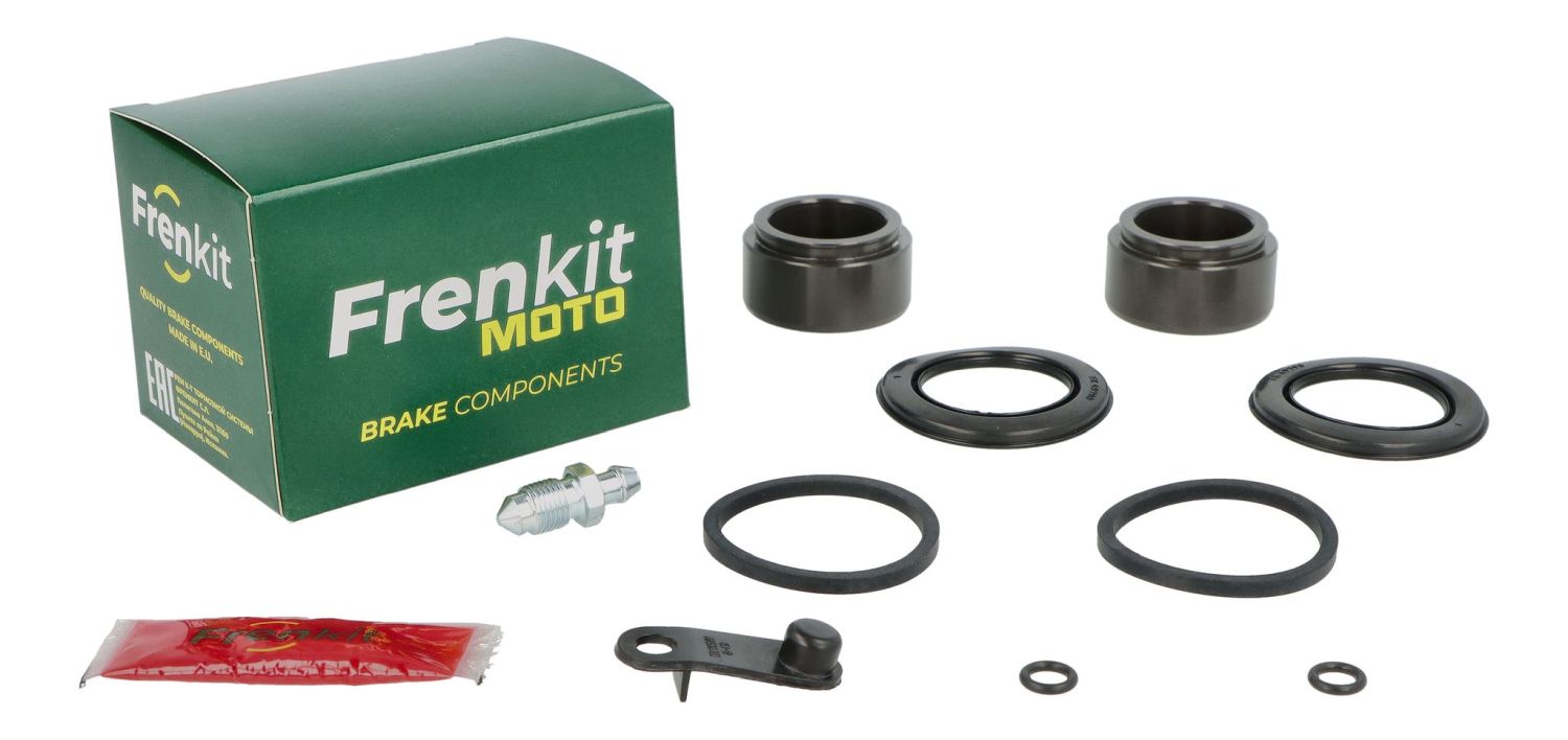 FRENKIT MOTO opravná sada brzdového třmenu (těsnění + písty) BREMBO (píst FI 38MM) přední BMW K 100 '82-'90, K 100 RT '83-'89, zadní K 1100 LT '89-'96, K 1200 RS '96-'05, K 75 '84-'96