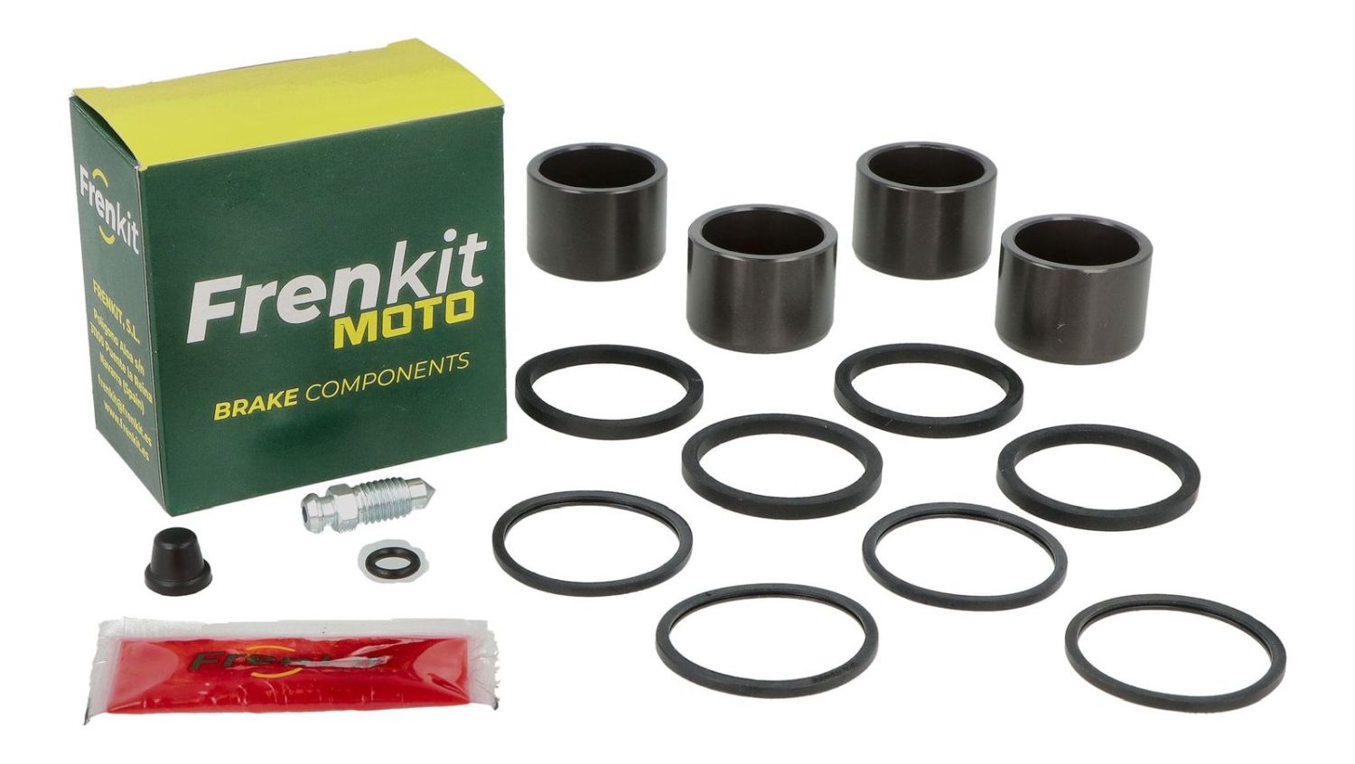FRENKIT MOTO brake caliper repair kit (seals + pistons) BREMBO (piston FI 34MM) front BMW S 1000 R '13-'21, S 1000 RR '08-'11, DUCATI 999 '03-'06, MONSTER 1000 S4R '04-'08, KTM 990 SUPER DUKE '05-'13