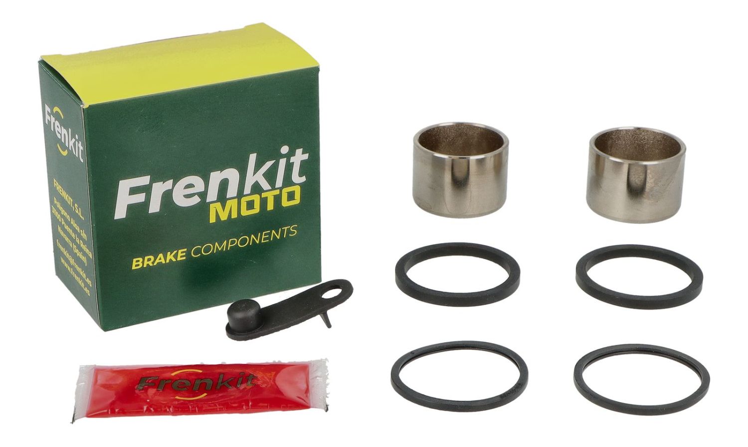 FRENKIT MOTO opravná sada brzdového třmenu (těsnění + písty) SUMITOMO (píst FI 43MM) zadní YAMAHA BT 1100 BULLDOG '02-'07, FJ 1200 '88-'99, FZR 1000 '88-'95, GTS 1000 '92-'98, V-MAX 1200 '85-'02