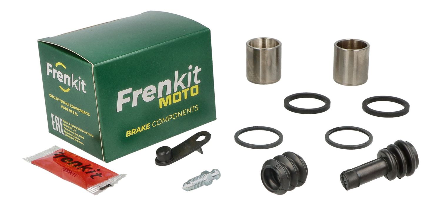 FRENKIT MOTO opravná sada brzdového třmenu (těsnění + písty) TOKICO (píst FI 27MM) přední KAWASAKI ER 6F / N '05-'11, VERSYS 650 '07-'13, VN 1500 '98-'03, ZR-7 '99-'04, DL 650 V-STROM '17-'21