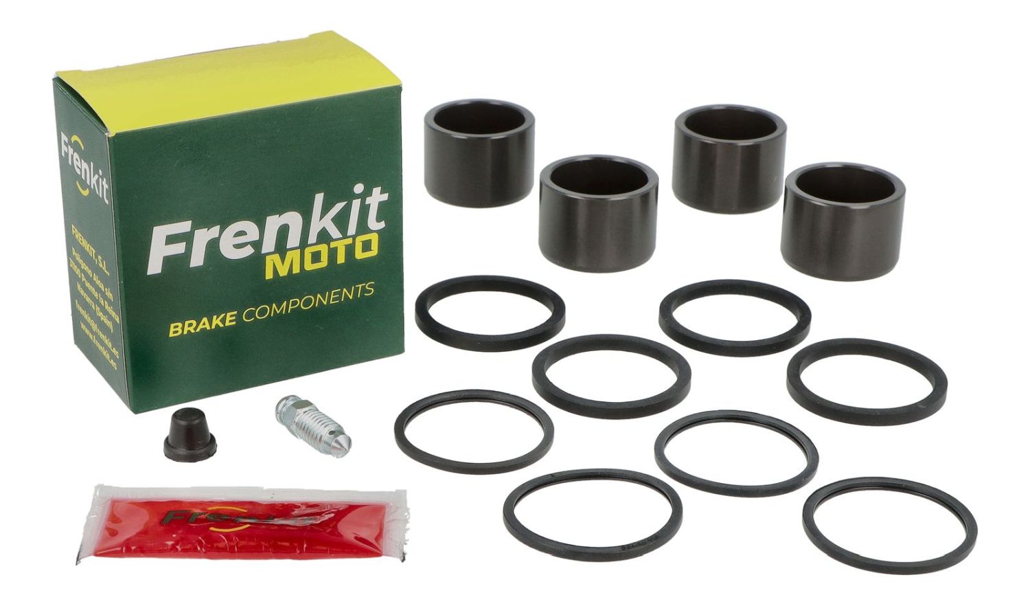 FRENKIT MOTO caliper repair kit (seals + pistons) BREMBO (piston fi 30mm) front DUCATI DIAVEL V4 '22-'25, MULTISTRADA V4 '21-'24, PANIGALE V4 '18-'23, STREETFIGHTER V4 '20-'24